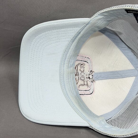 Foxy Brand Snap Back Cap Hat American Eagle Blue Trucker Fishing Golfing Womens - Picture 10 of 13